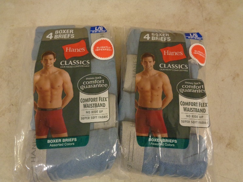 lot 156 image: 2 New Packages of Mens Briefs