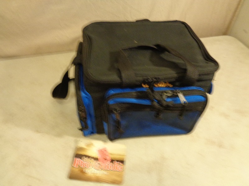 lot 173 image: New Cabelas Pro Guide Tackle Bag