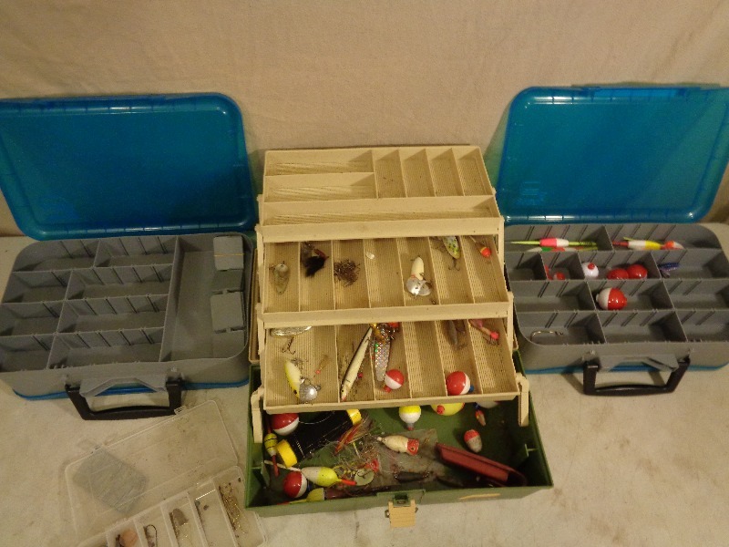 lot 175 image: Plano Tackleboxes with Contents