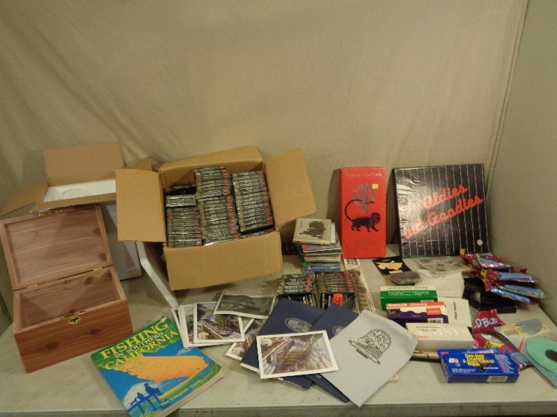lot 207 image: New Cassettes, Collectibles, and More