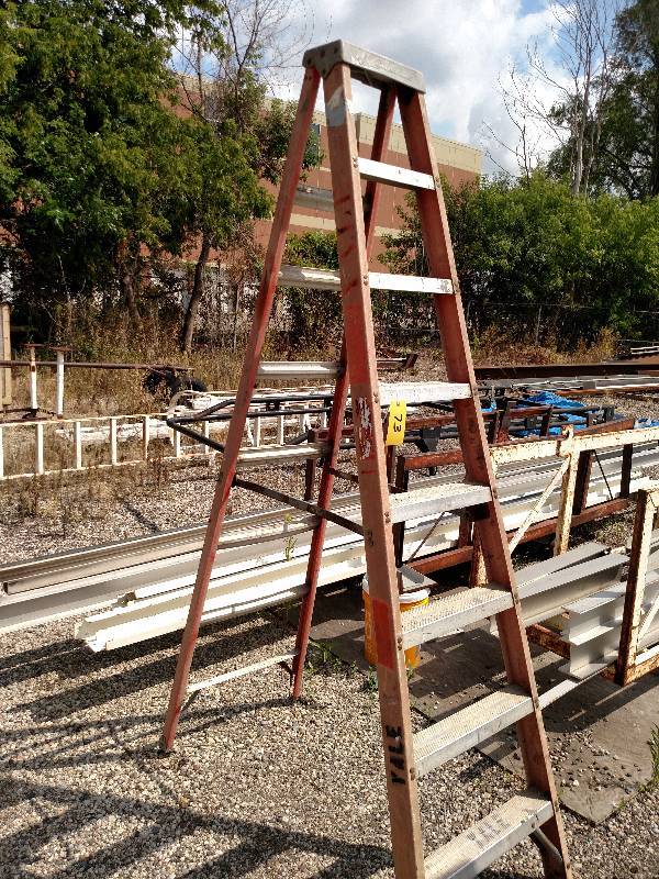 Louisville 8 Fiberglass Step Ladde...