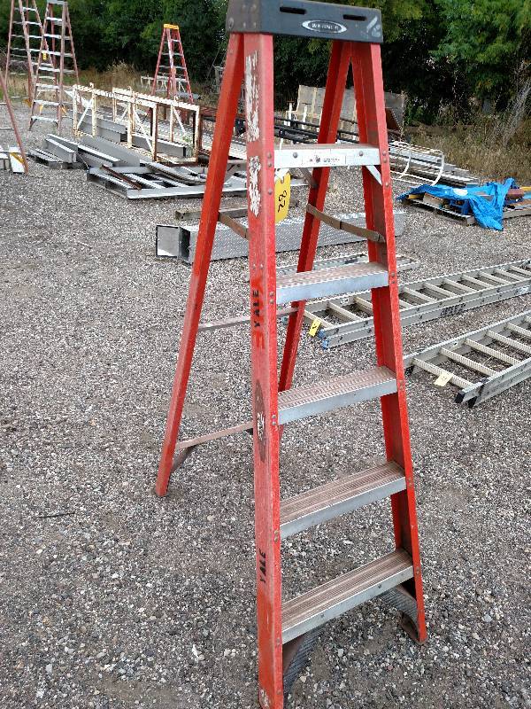 Werner 6 Fiberglass Step Ladder...