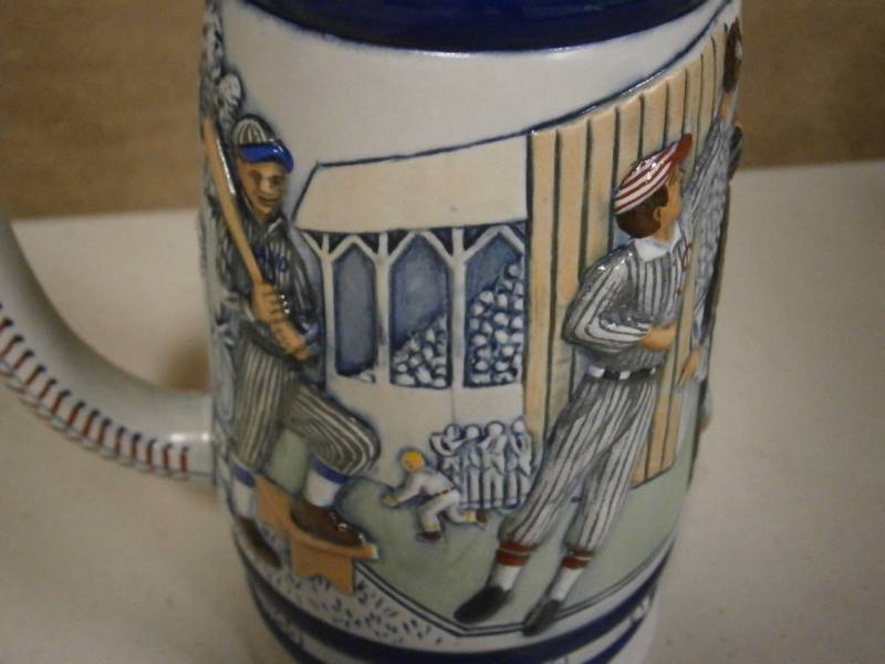 Great American Baseball Stein Large Avon #45946 1984