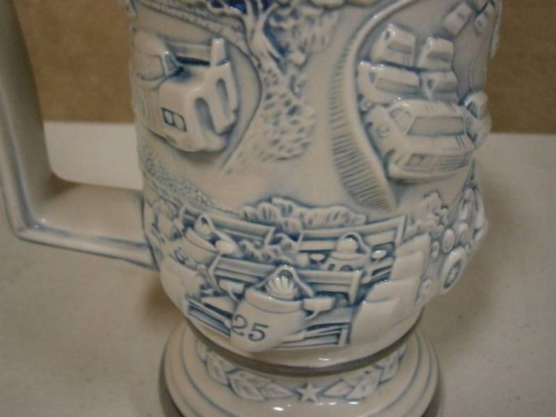 Racing Car Stein Large Avon #59239 1989
