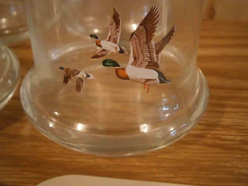 (6) Whiskey Glasses & (4) Coasters