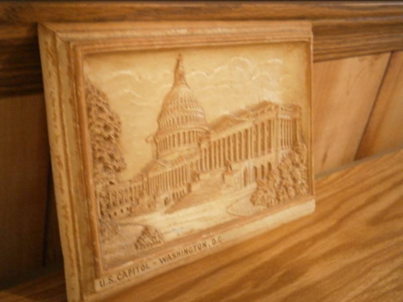 3-D Wall Hanging of the US Capitol
