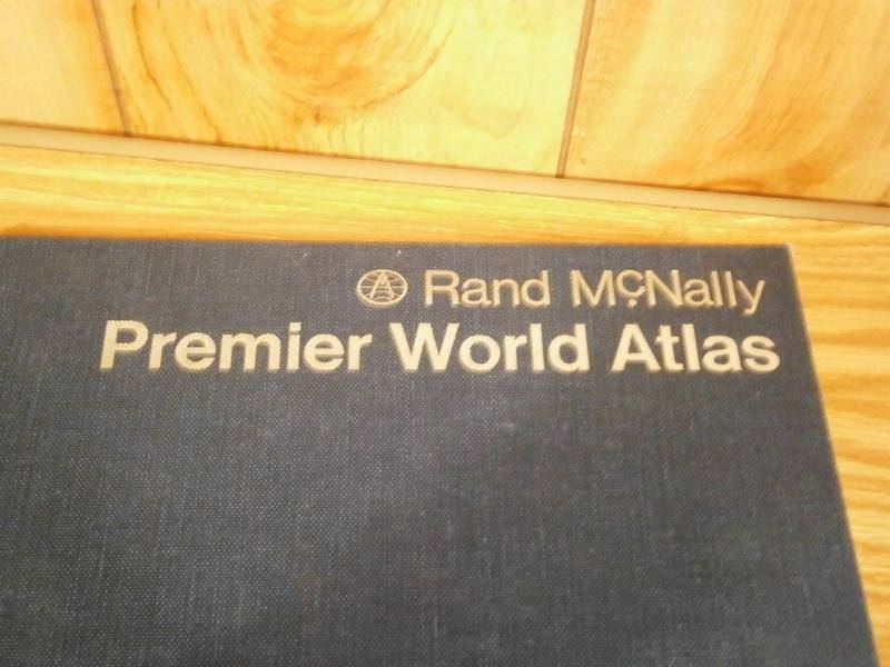 Hardcover Rand McNally Premier World Atlas 11x14