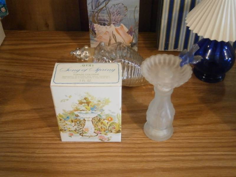 (7) Avon Decanters wBox