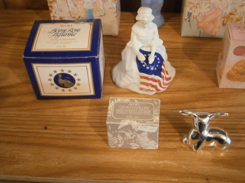 (8) Avon Decanters wBox