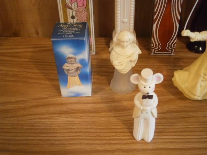 (8) Avon Decanters wBox