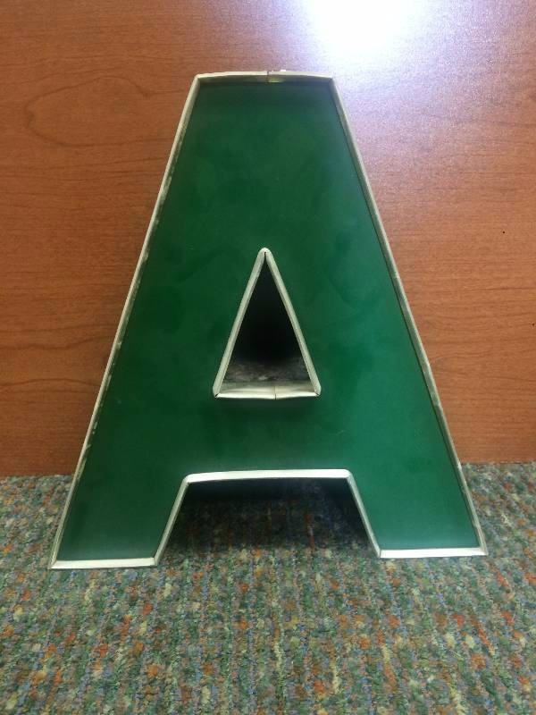 Green Letter A