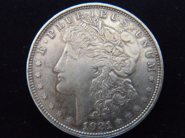 1921 D Morgan Silver Dollar