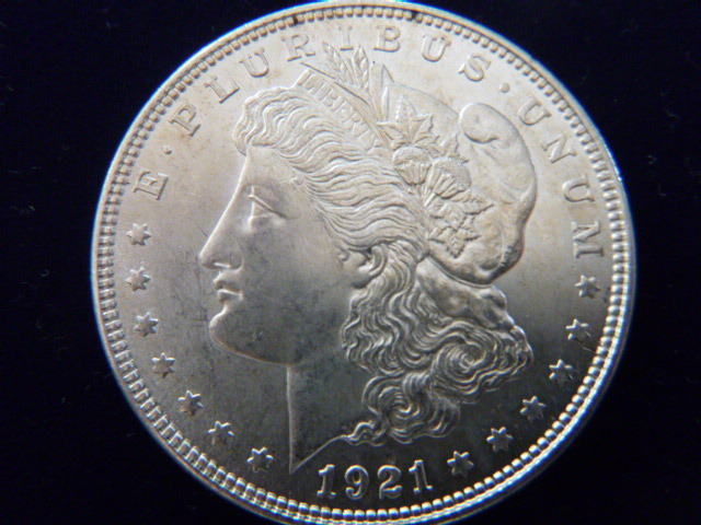1921 Morgan Silver Dollar