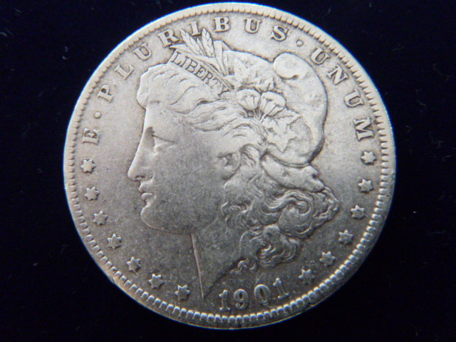 1901 O Morgan Silver Dollar