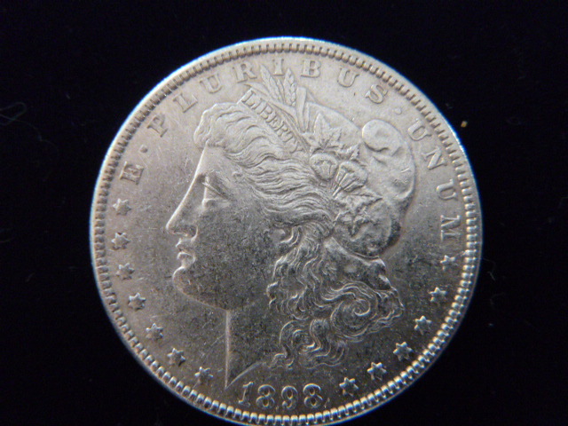 1898 Morgan  Silver Dollar
