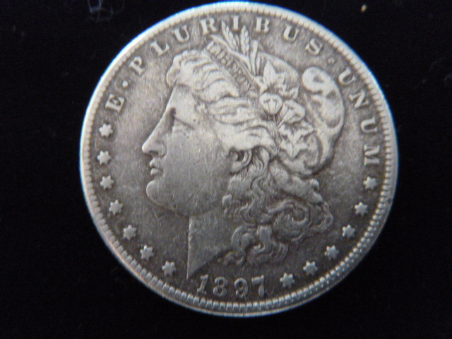 1897 S Morgan Silver Dollar