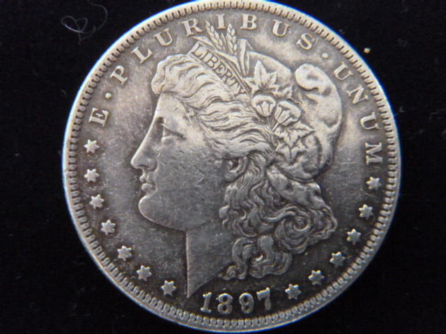 1897 S Morgan Silver Dollar
