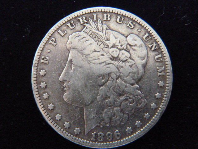 1896 O Morgan  Silver Dollar