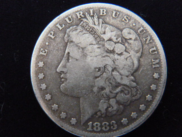 1883 S Morgan Silver Dollar