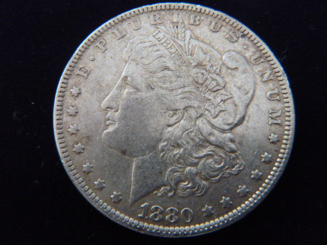 1880 O Morgan Silver Dollar