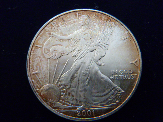 2001 American Silver Eagle Dollar