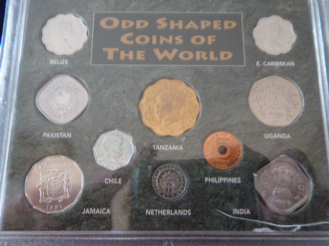 Odd Shaped Coins of the World