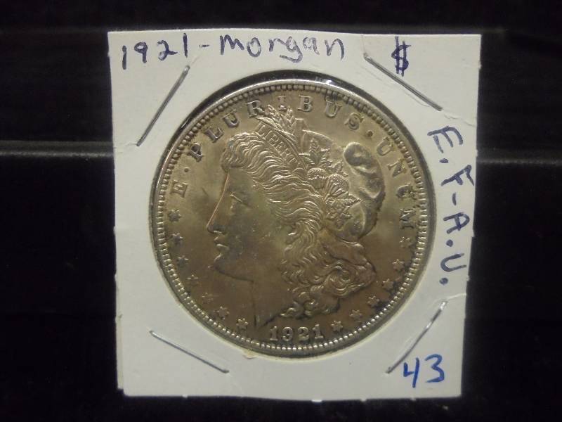 1921 Morgan Silver Dollar