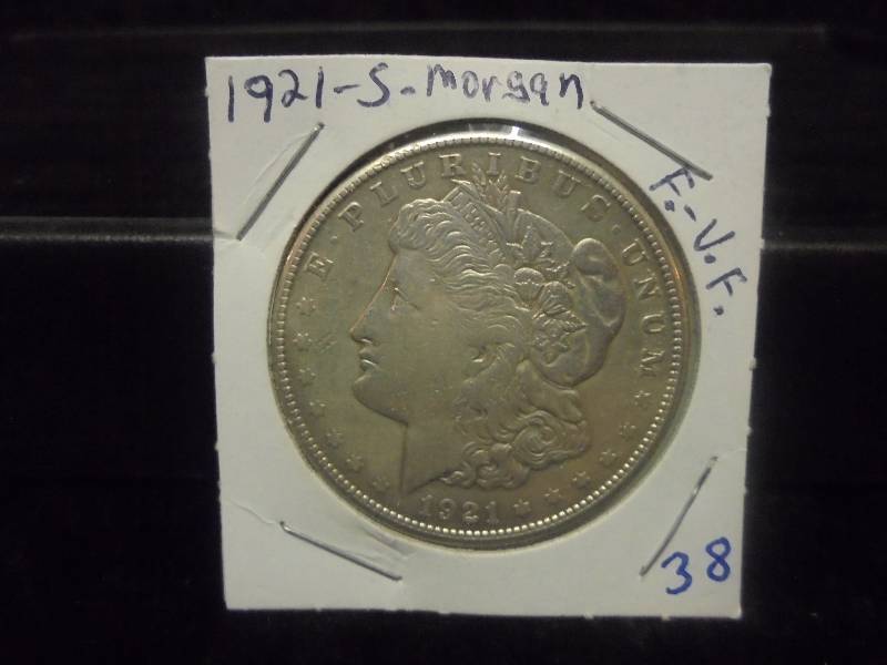 1921-S Morgan Silver Dollar