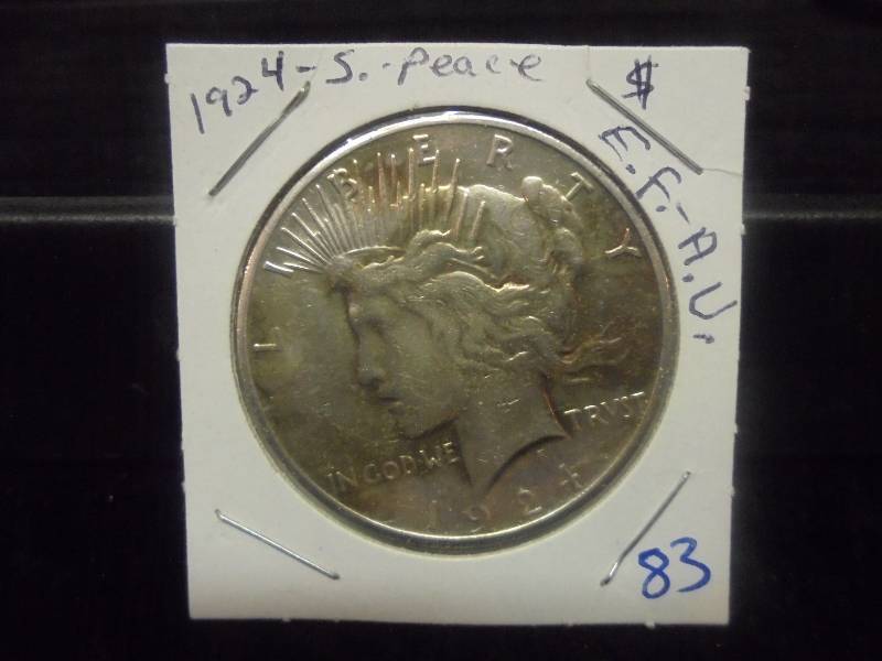1924-S Peace Silver Dollar