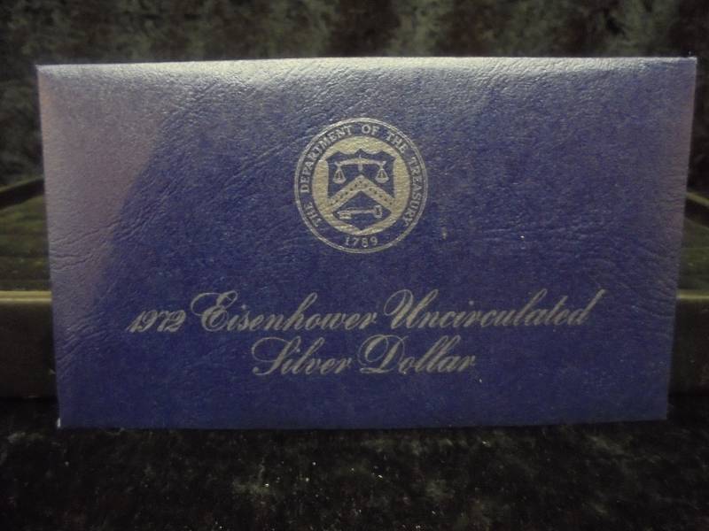 1972 Eisenhower Uncirculated SILVER Dollar