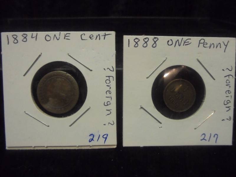 Lot - Foreign Pennies