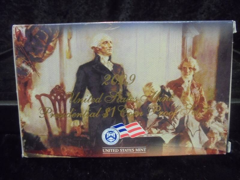 2009 US Mint Presidential $1 Coin Proof Set