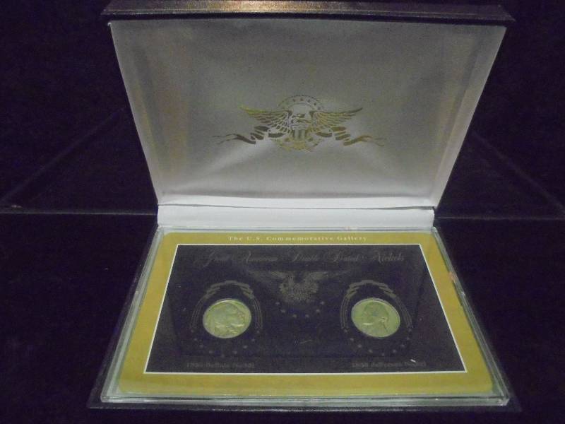 Great American Double Dated Nickel Set in Case