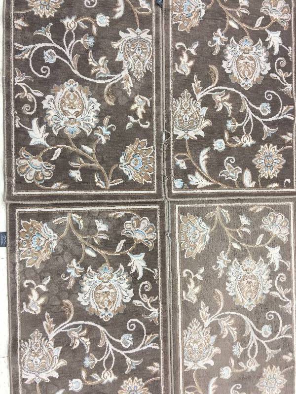 lot 102 image: 4 floor rugs with loose trims
