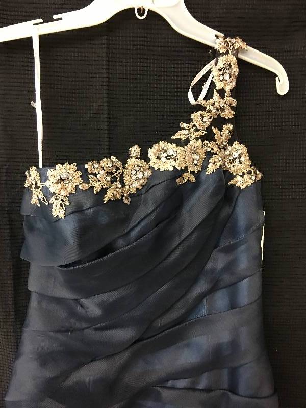 lot 220 image: blue love dress size 10