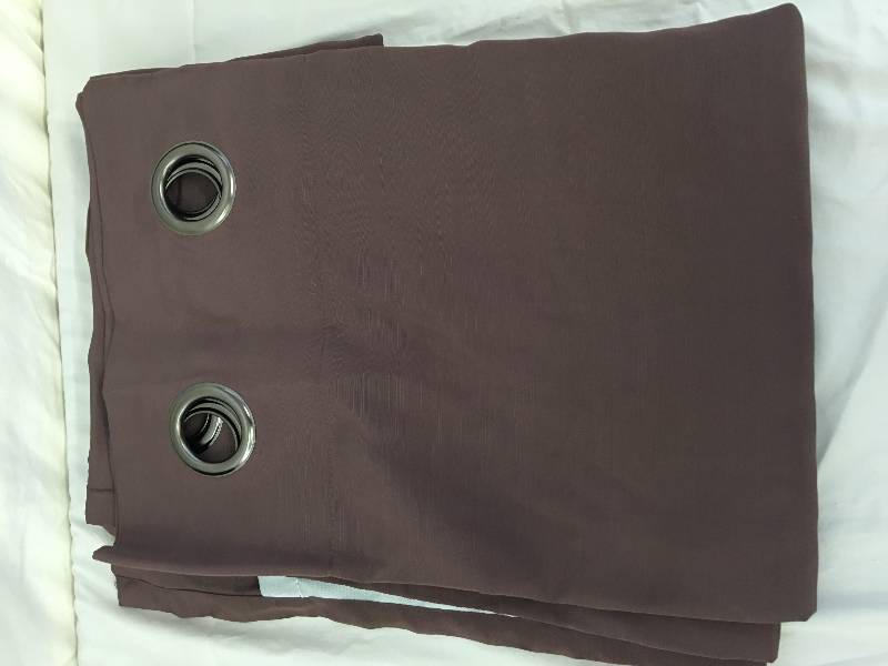 lot 226 image: 4 DKNY blackout curtains