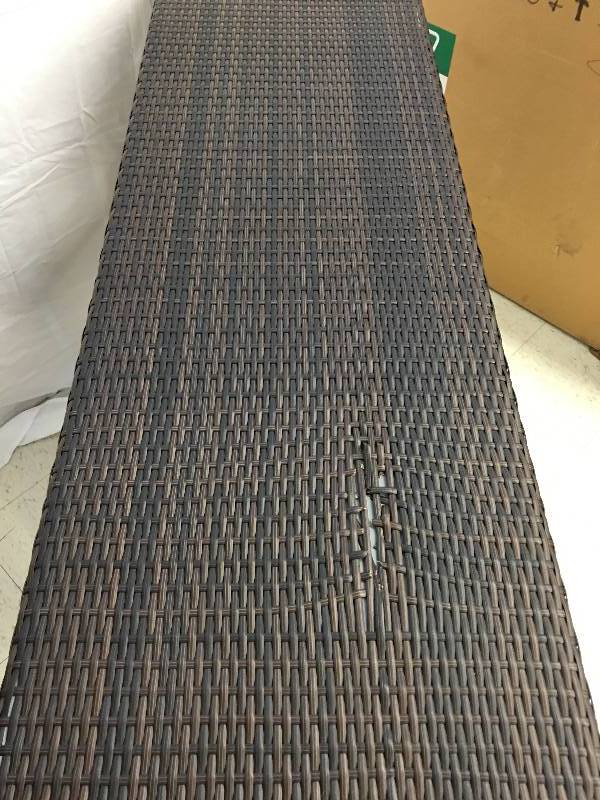 lot 228 image: wicker table