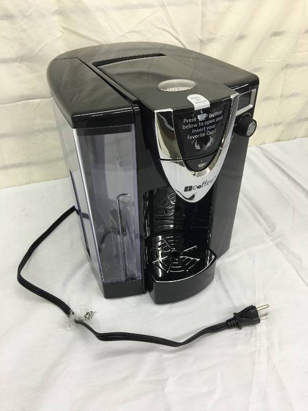 lot 273 image: ICoffee Opus Single Serve Brewer 2.0 retail $139