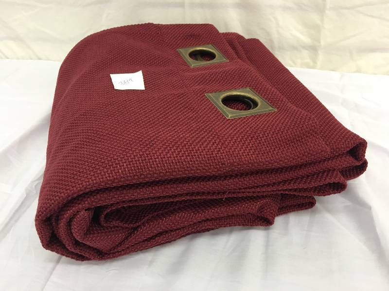 lot 349 image: red curtains