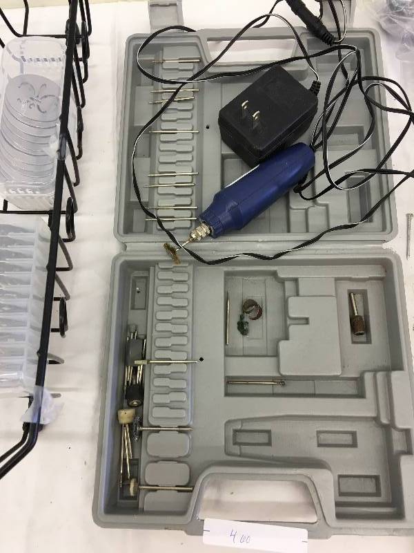 lot 460 image: dremel, purifier, winchester ear protection