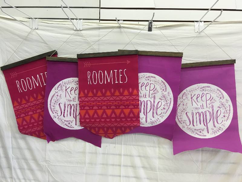 lot 490 image: 5 banners