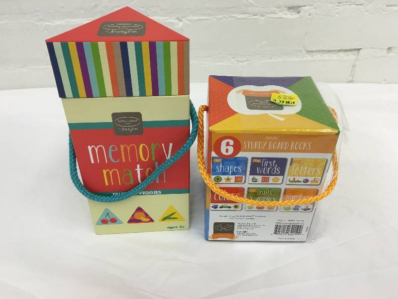 lot 524 image: memory matching games with shapes