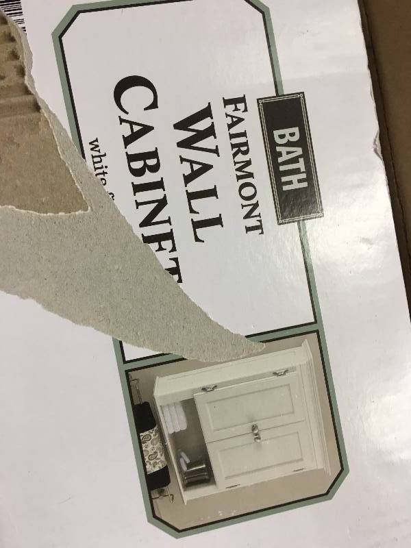 lot 531 image: fairmont bathroom wall cabinet