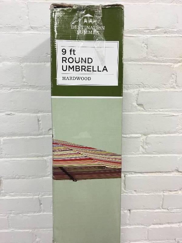 lot 505 image: destination summer 9ft round umberella