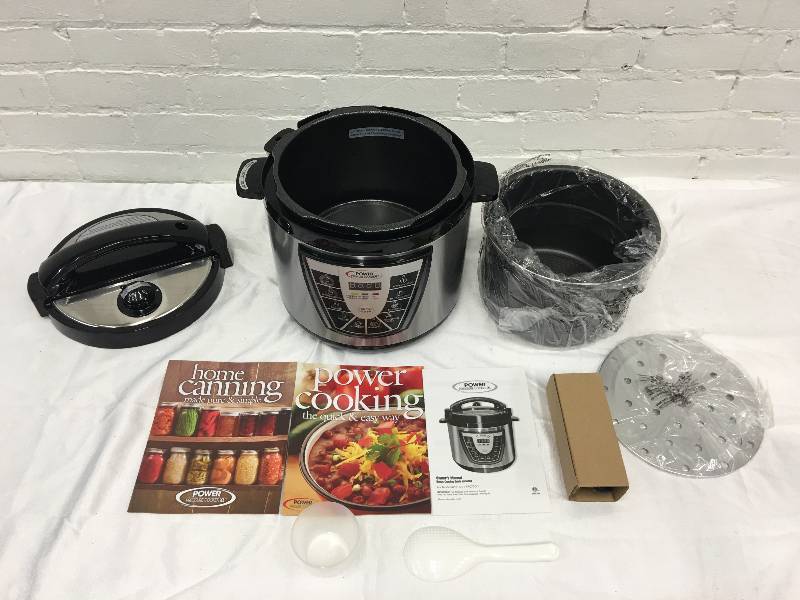 lot 513 image: Power Pressure Cooker XL - Silver