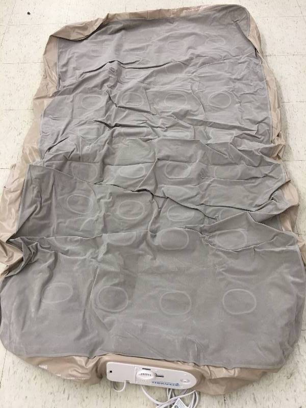 lot 582 image: therapedic twin luxury air mattress