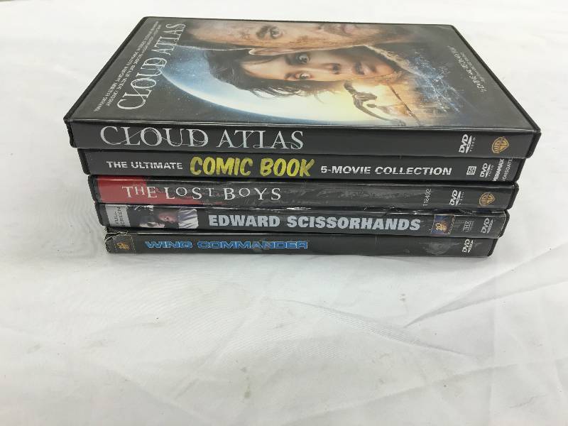 lot 674 image: lof of 5 dvds