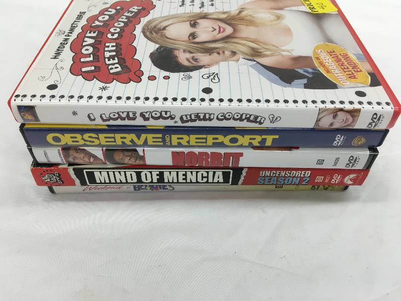 lot 680 image: lot of 5 dvds