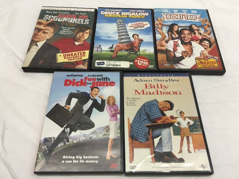 lot 685 image: lot of 5 dvds