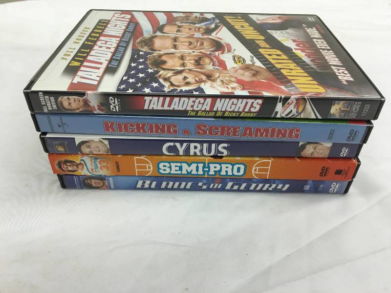 lot 687 image: lot of 5 dvds